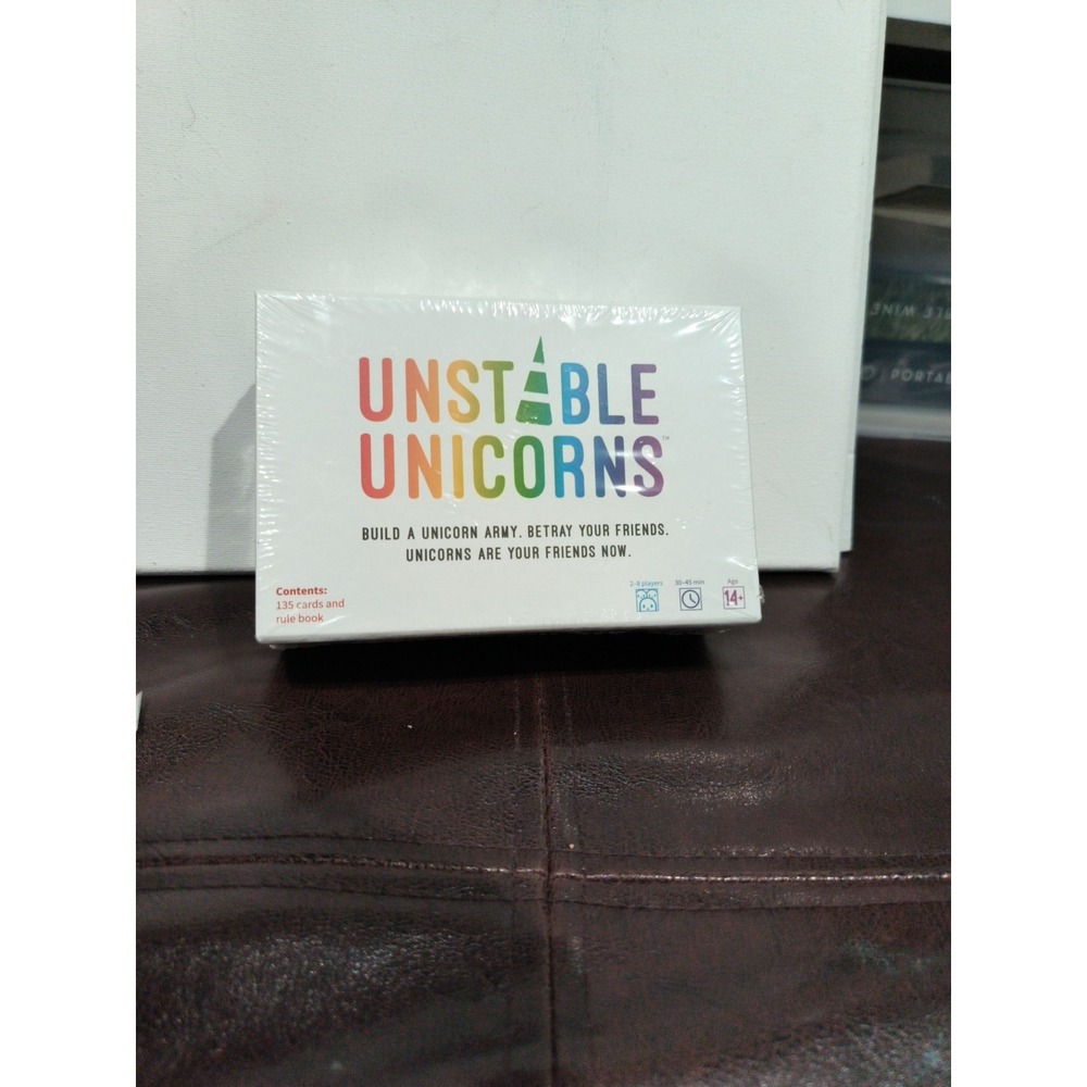 TeeTurtle Unstable Unicorns Card Game - Brand New Sealed